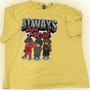 Launder Always Fresh Bear TShirt | Sz XL